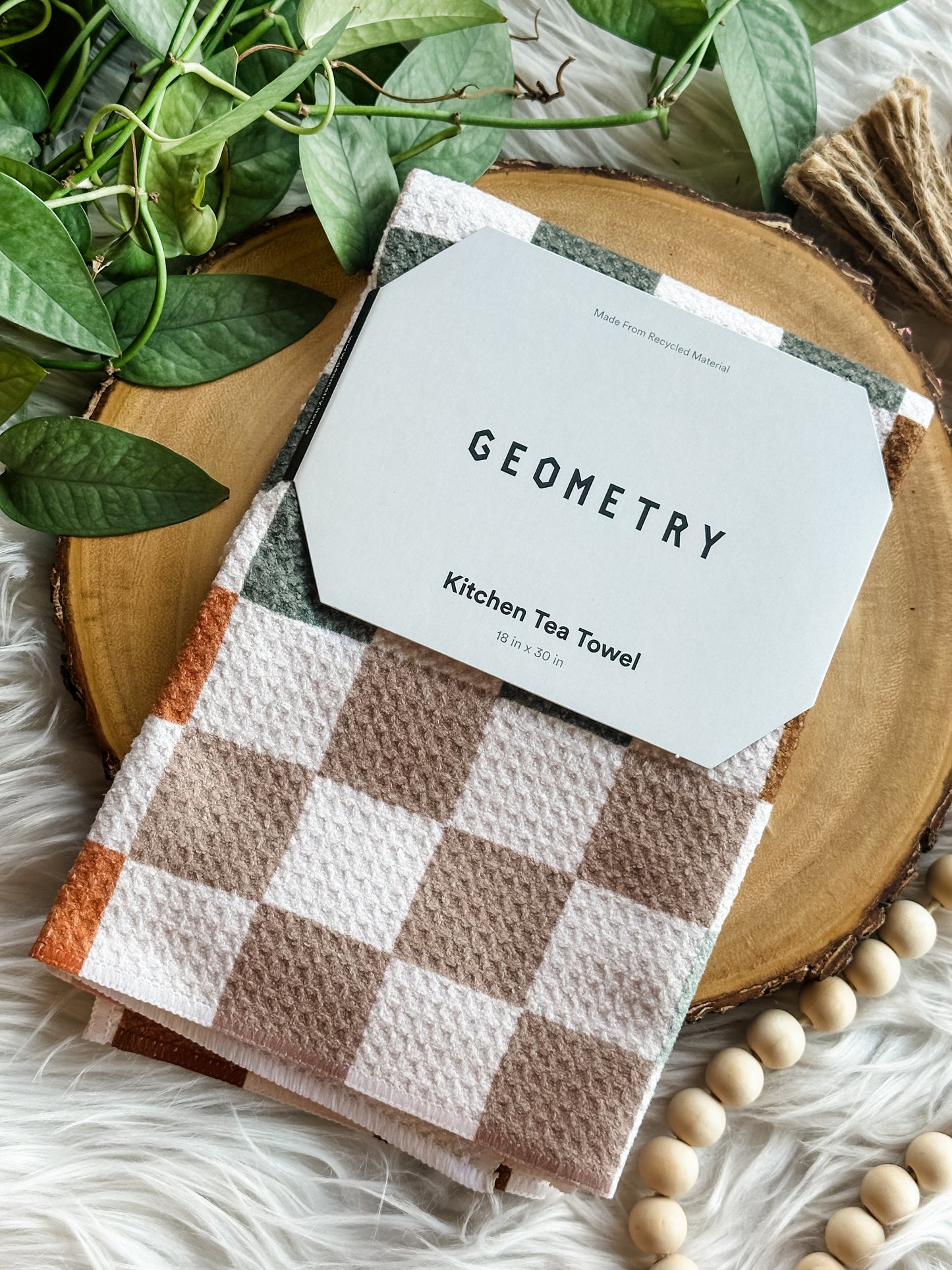 Geometry Tea Towel