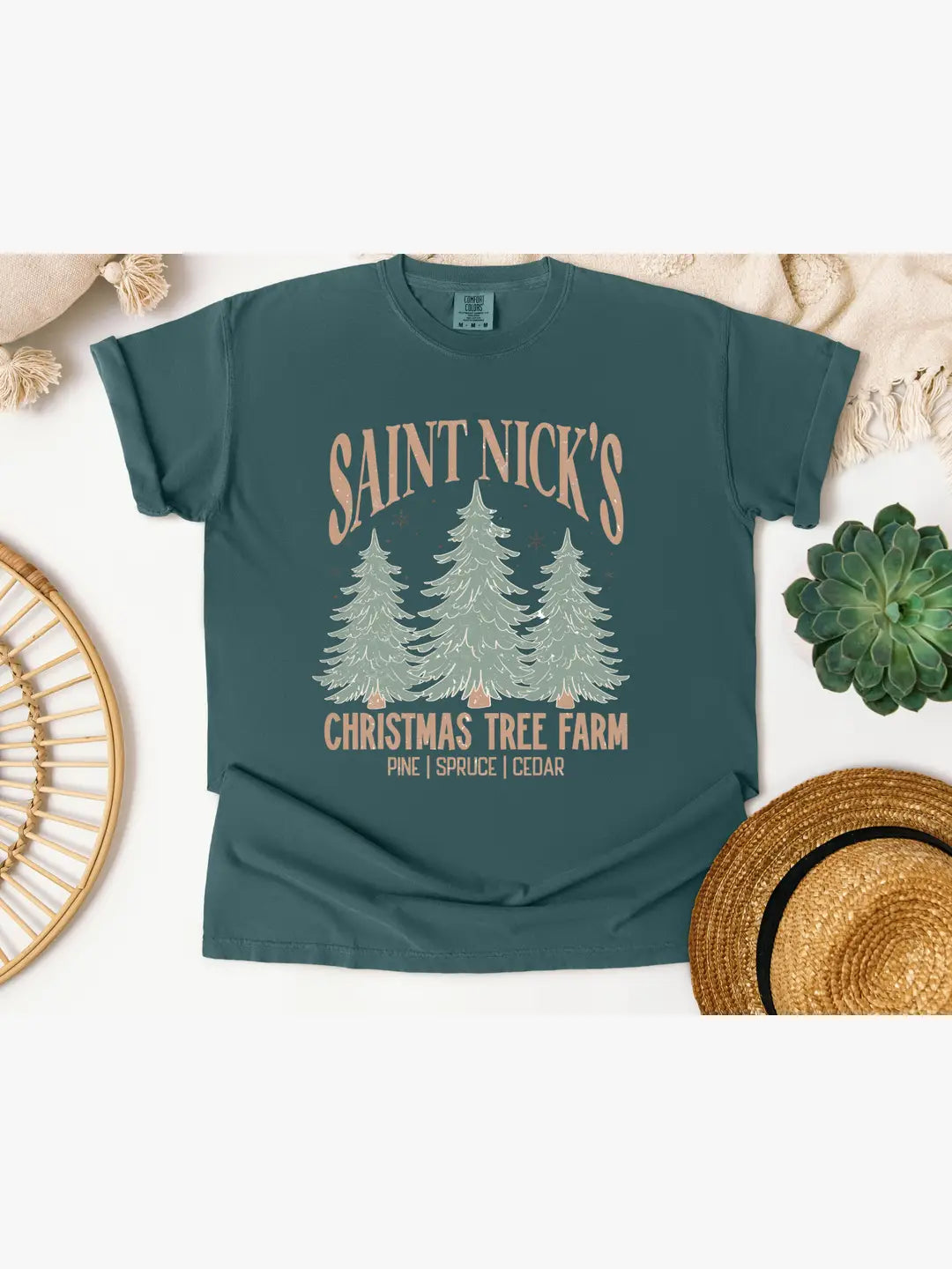 St. Nicks Christmas Farm Graphic Tee/Crew