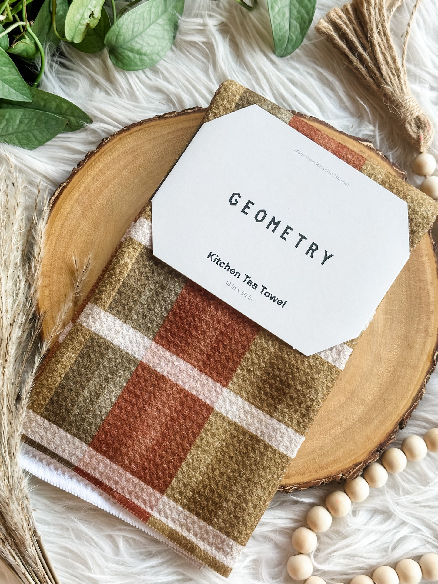 Geometry Tea Towel