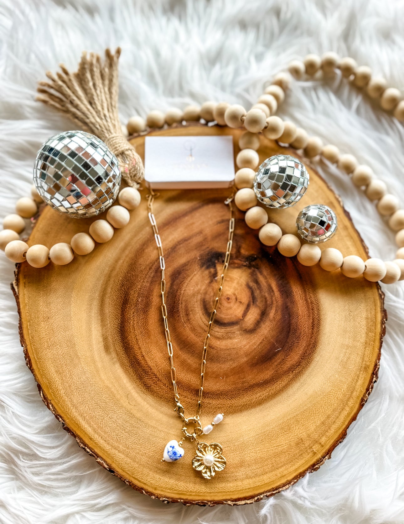 Marigold Charm Necklace