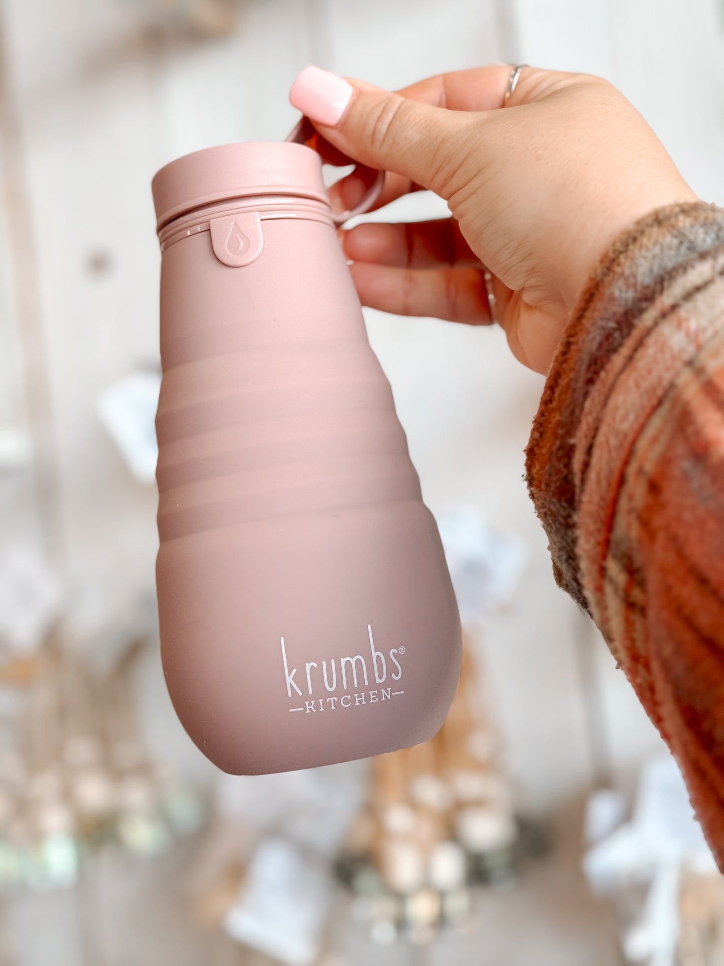 Collapsible Silicone Water Bottle