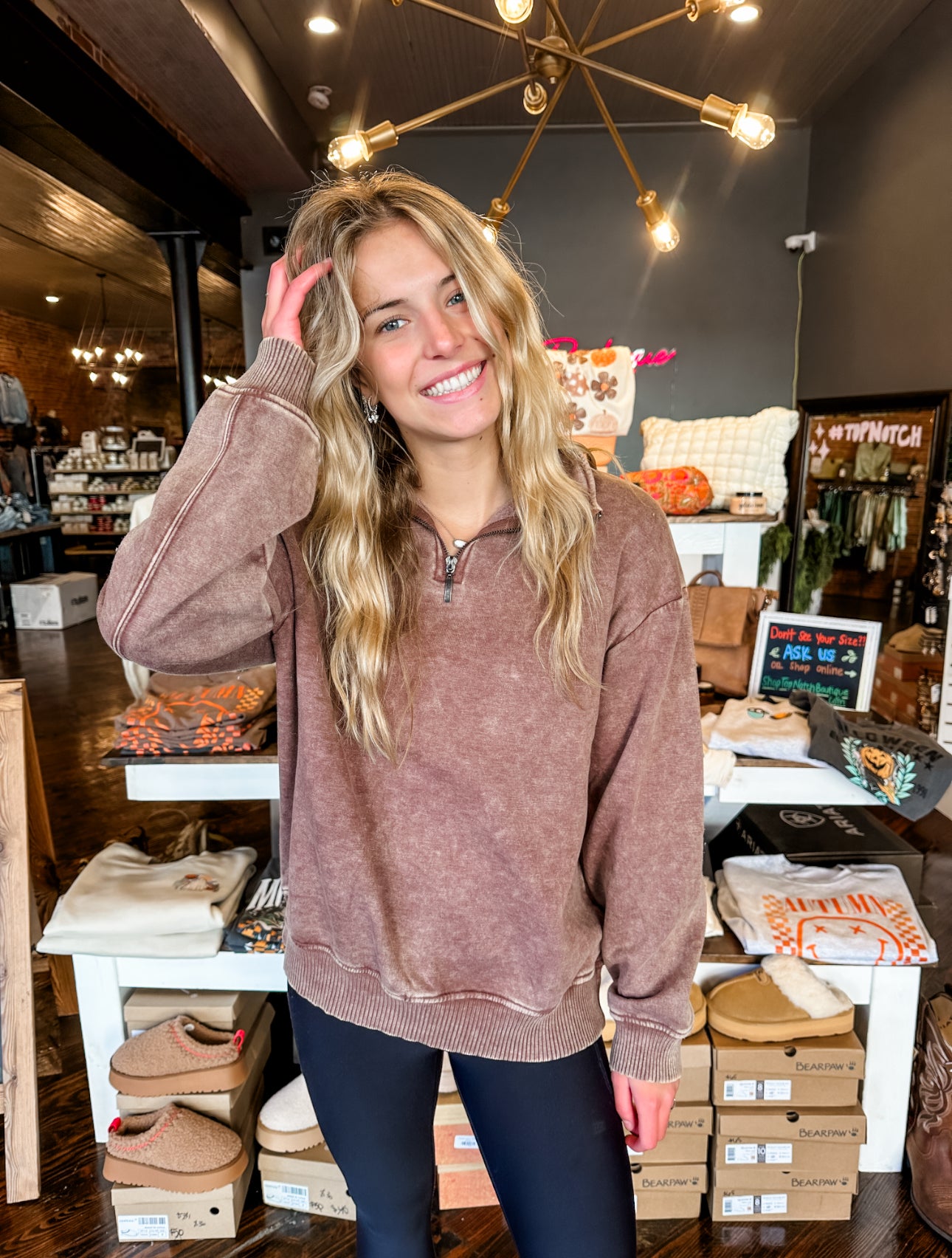 Lived In Quarter Zip