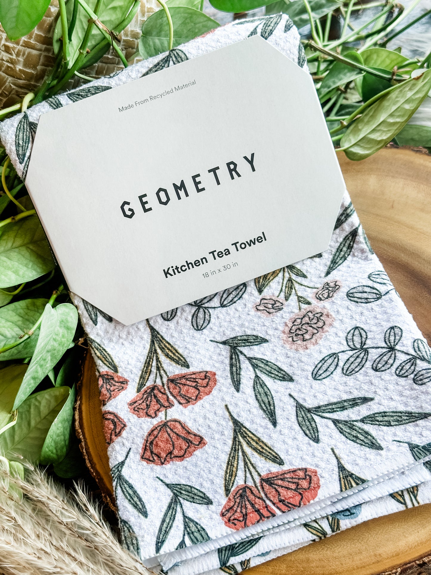 Geometry Tea Towel