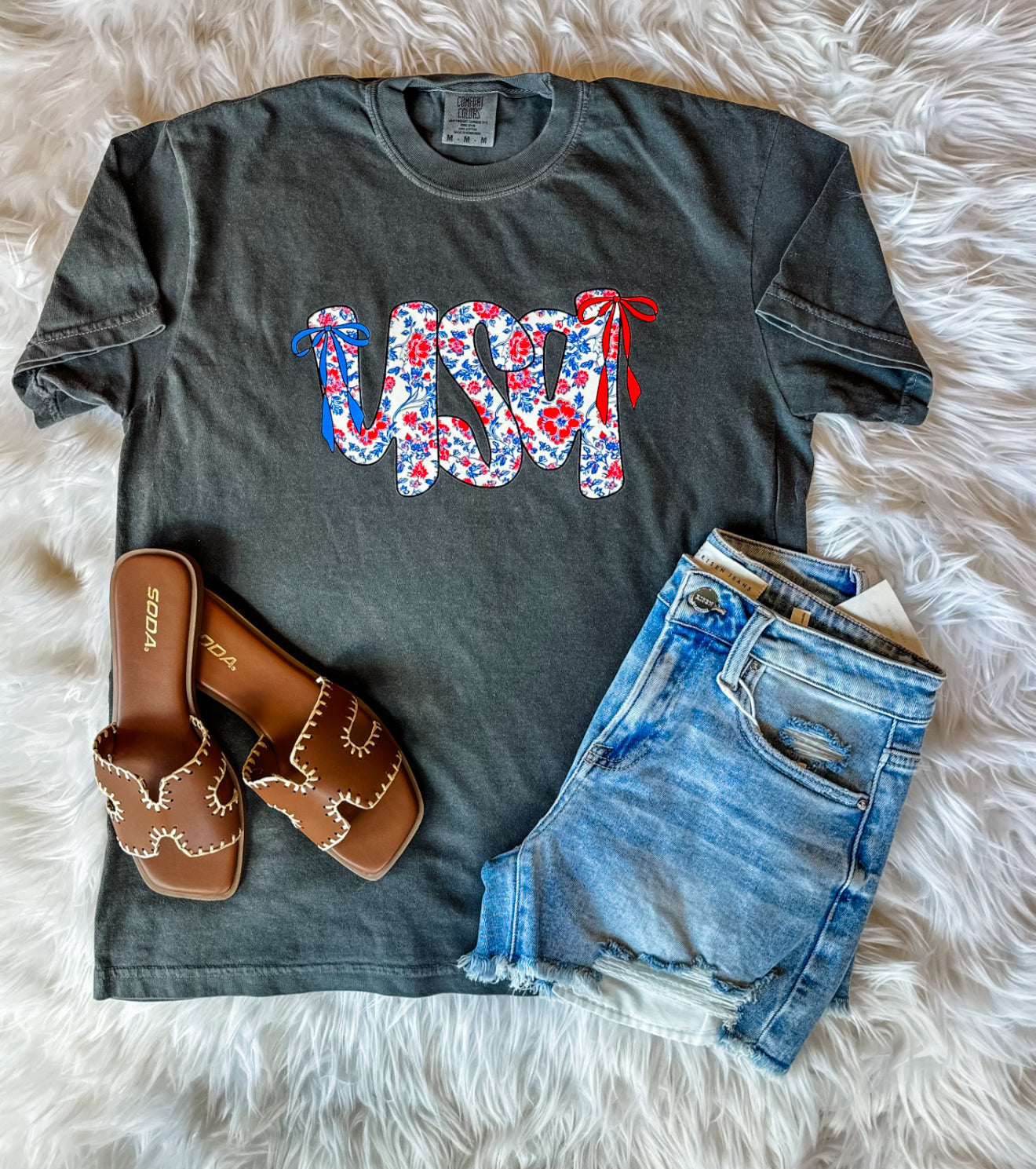 Floral Freedom Tee