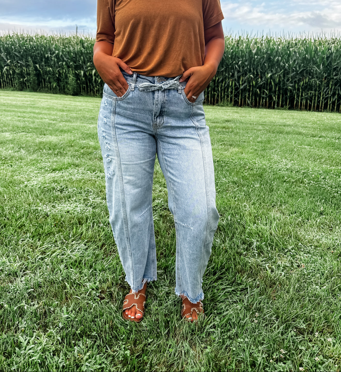 Charming Barrel Jeans
