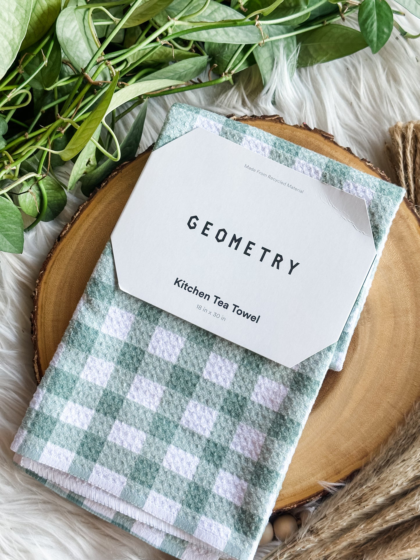 Geometry Tea Towel