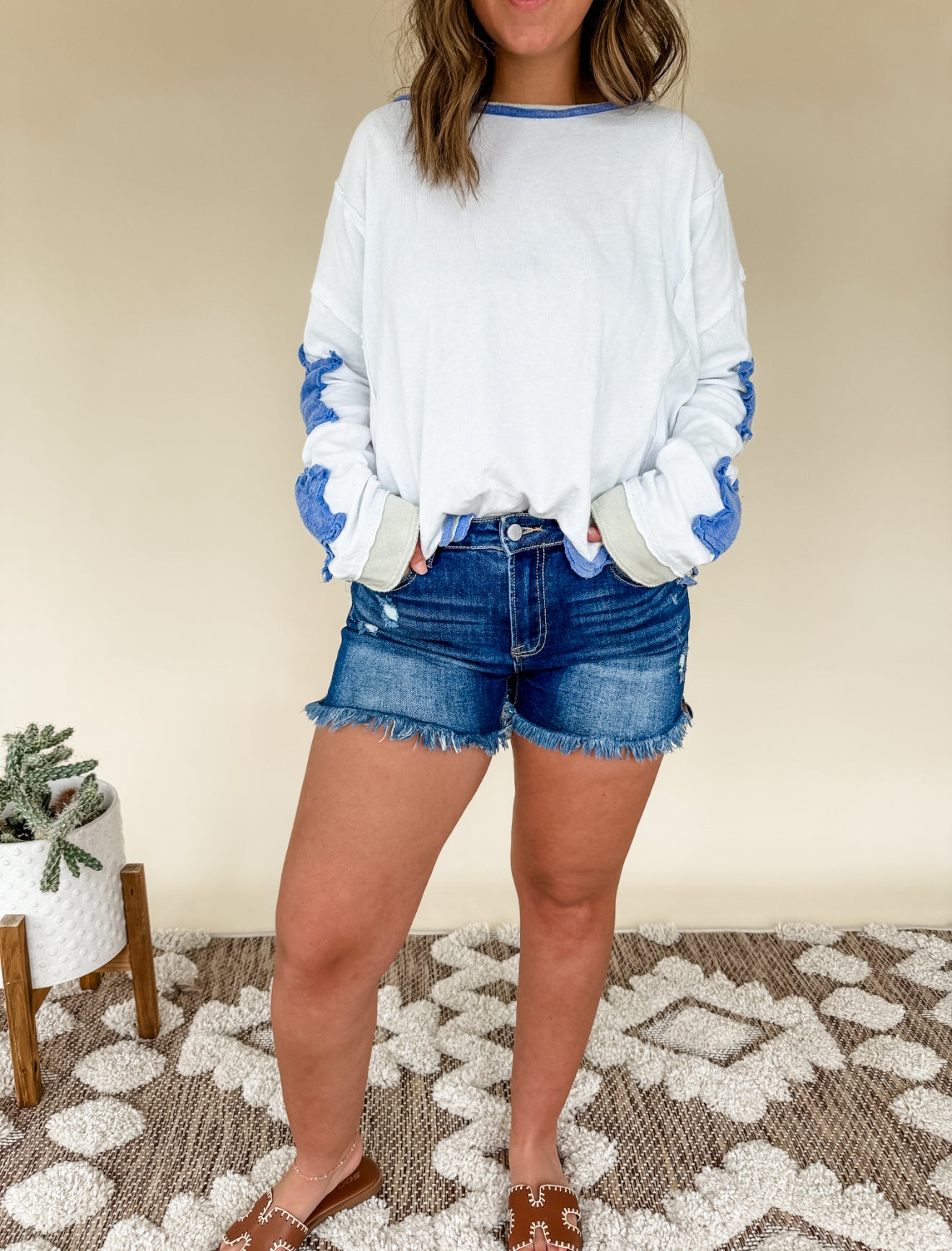 Madison Mid Rise Shorts