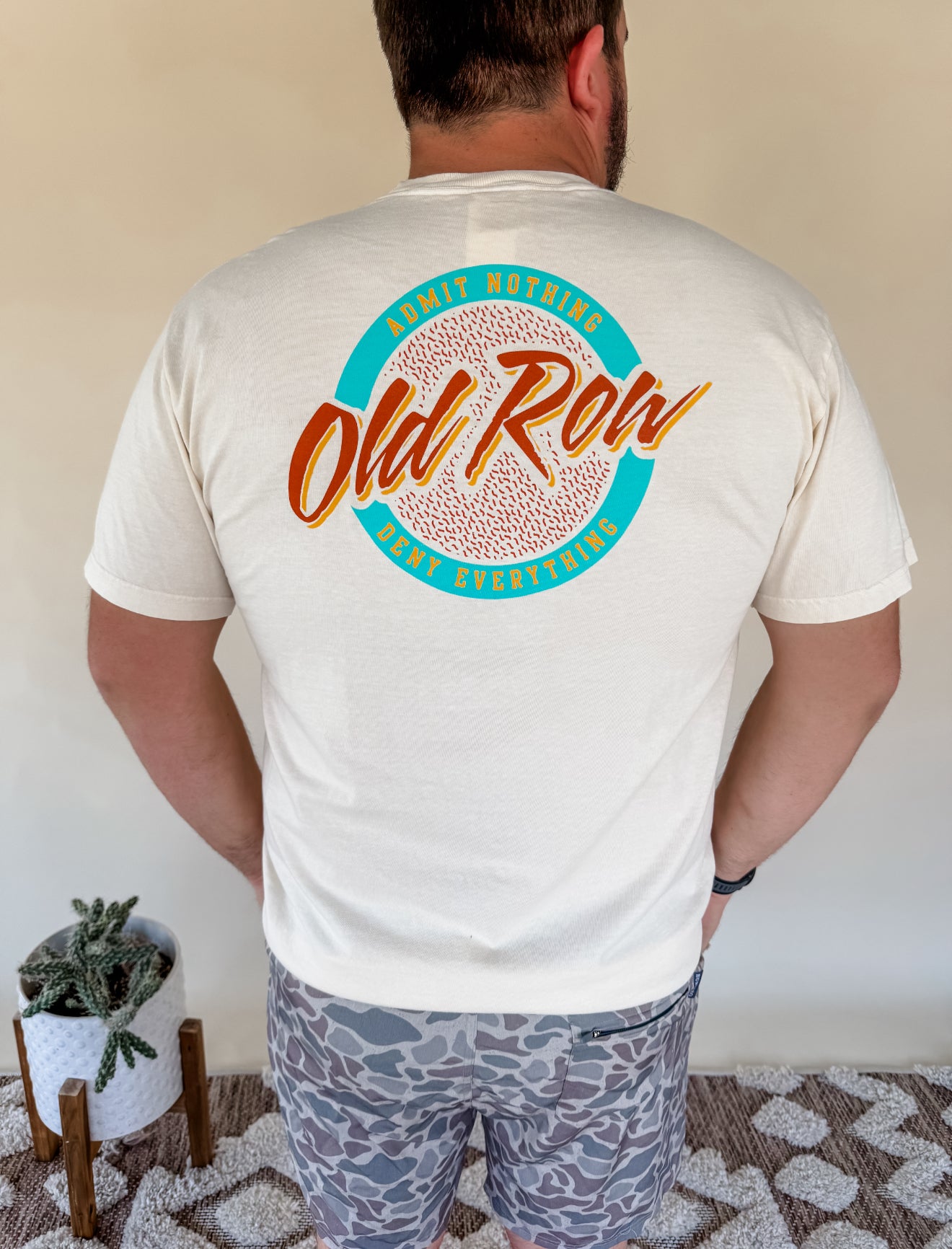 Old Row Circle Logo Pocket Tee