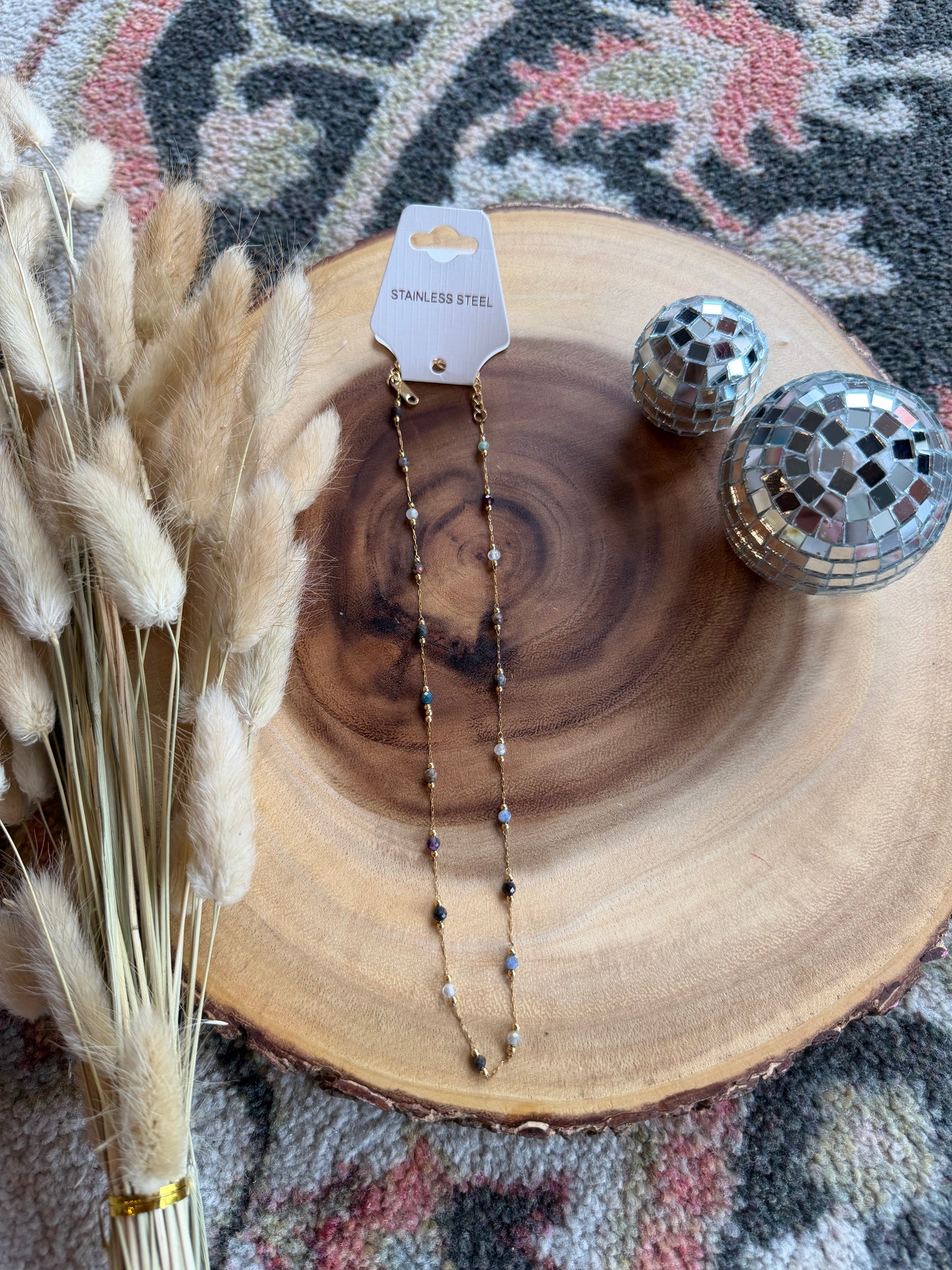 Kaleidoscope Gold Necklace