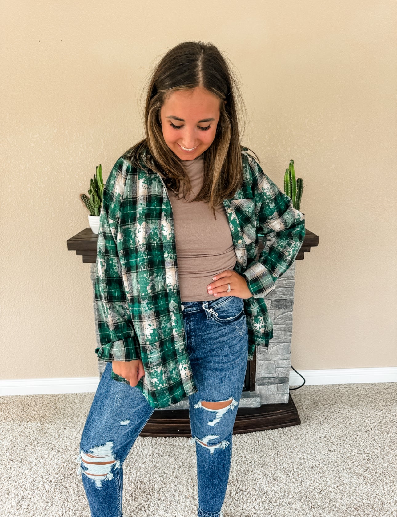 Lucky Checkered Flannel