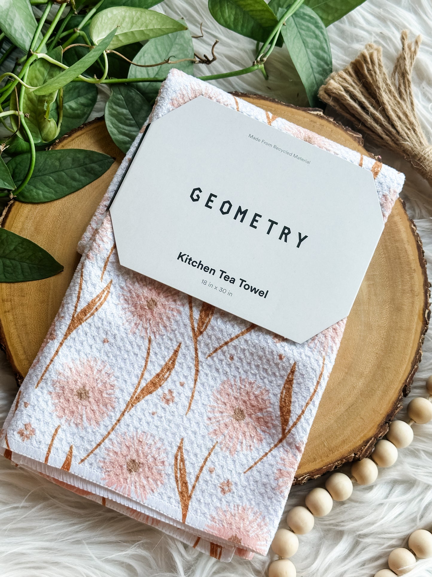 Geometry Tea Towel