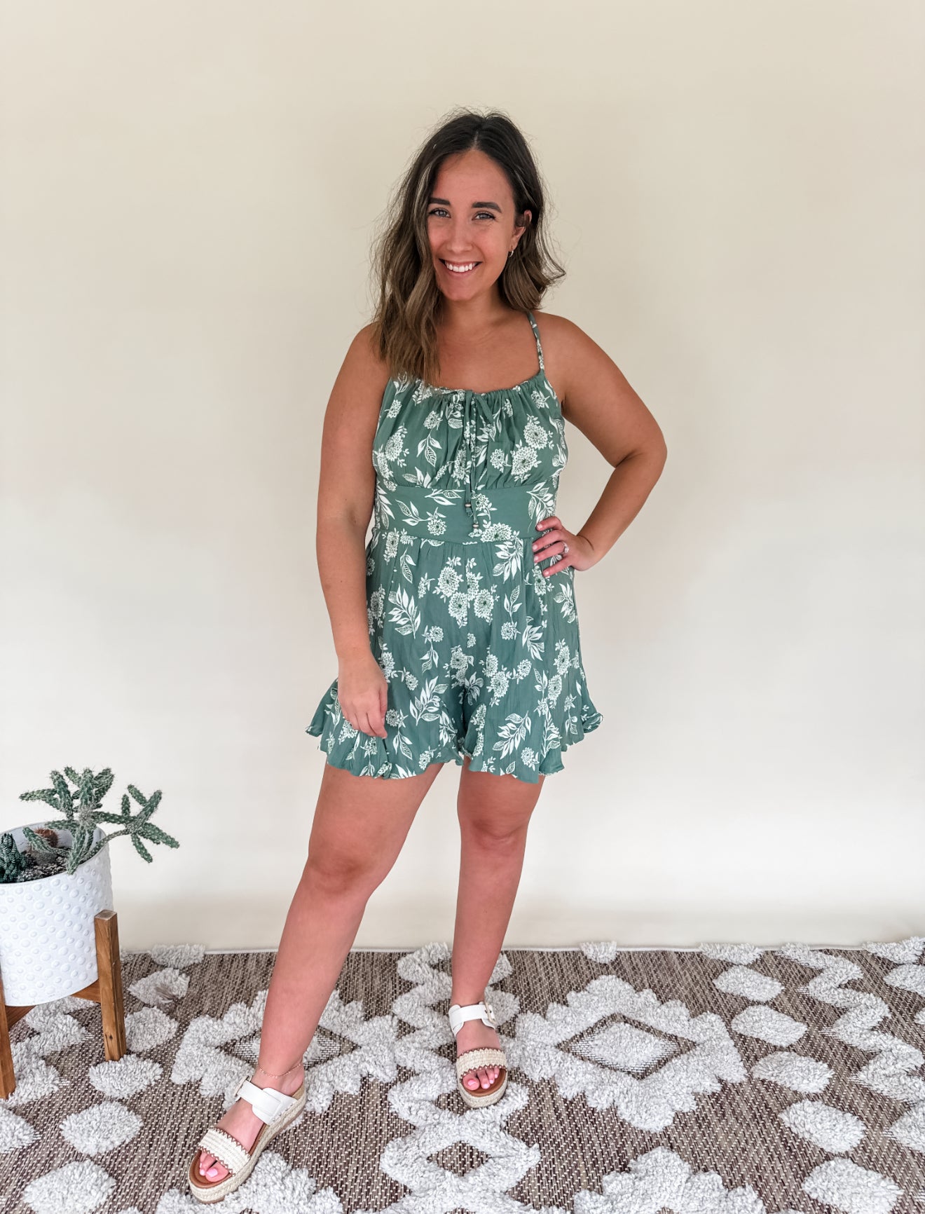 Zoie Floral Romper