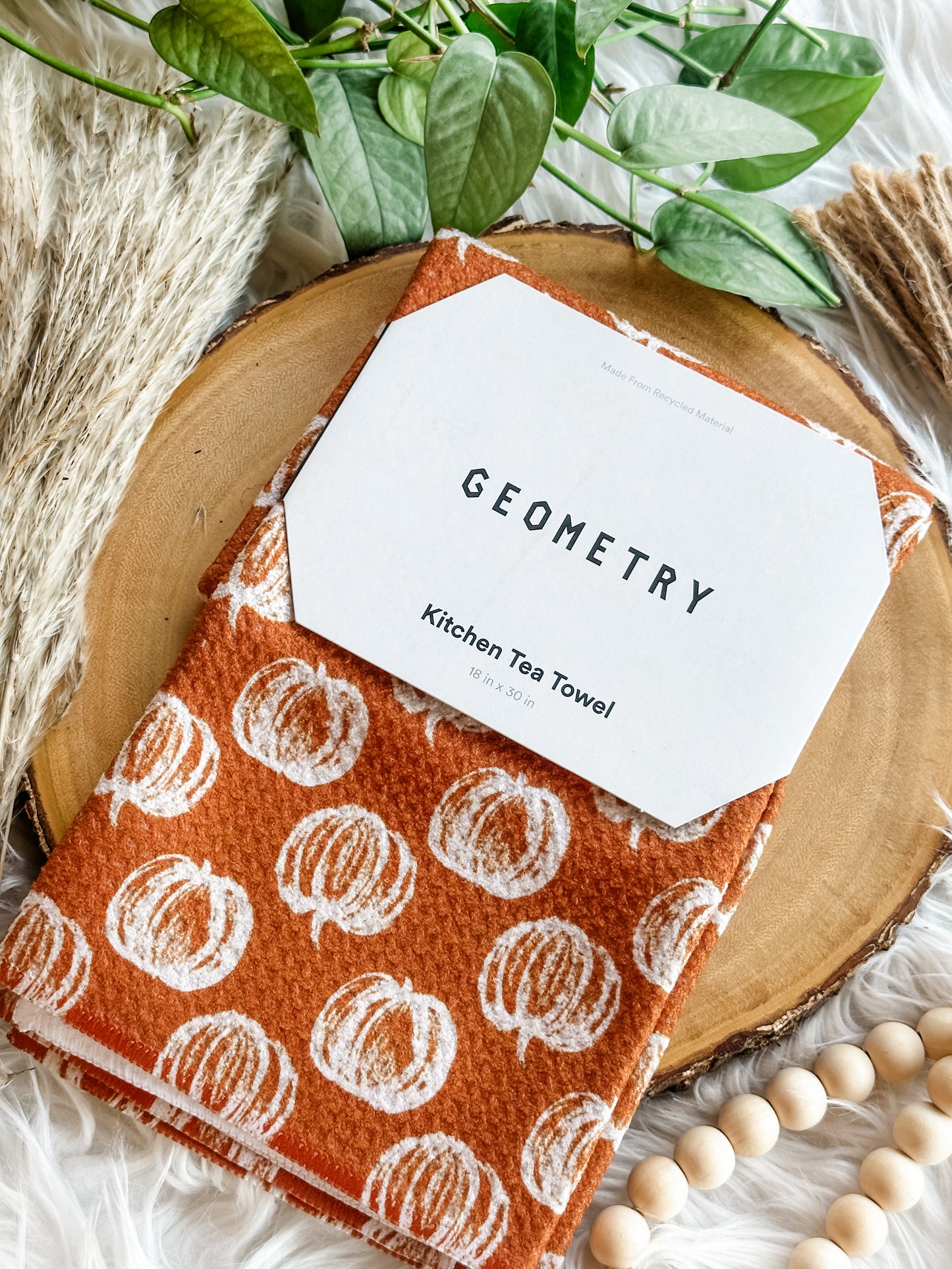 Geometry Tea Towel