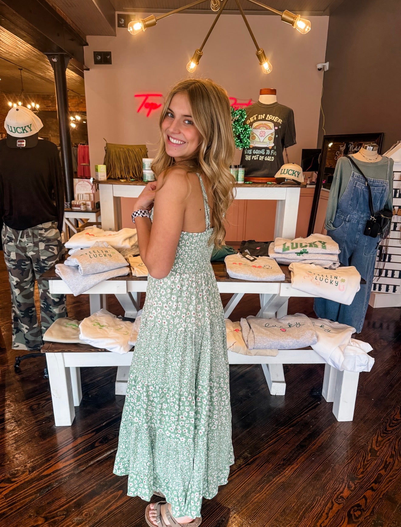 Garden Glow Maxi Dress