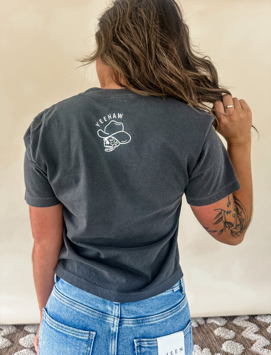 Cowboy Pillows Cropped Tee