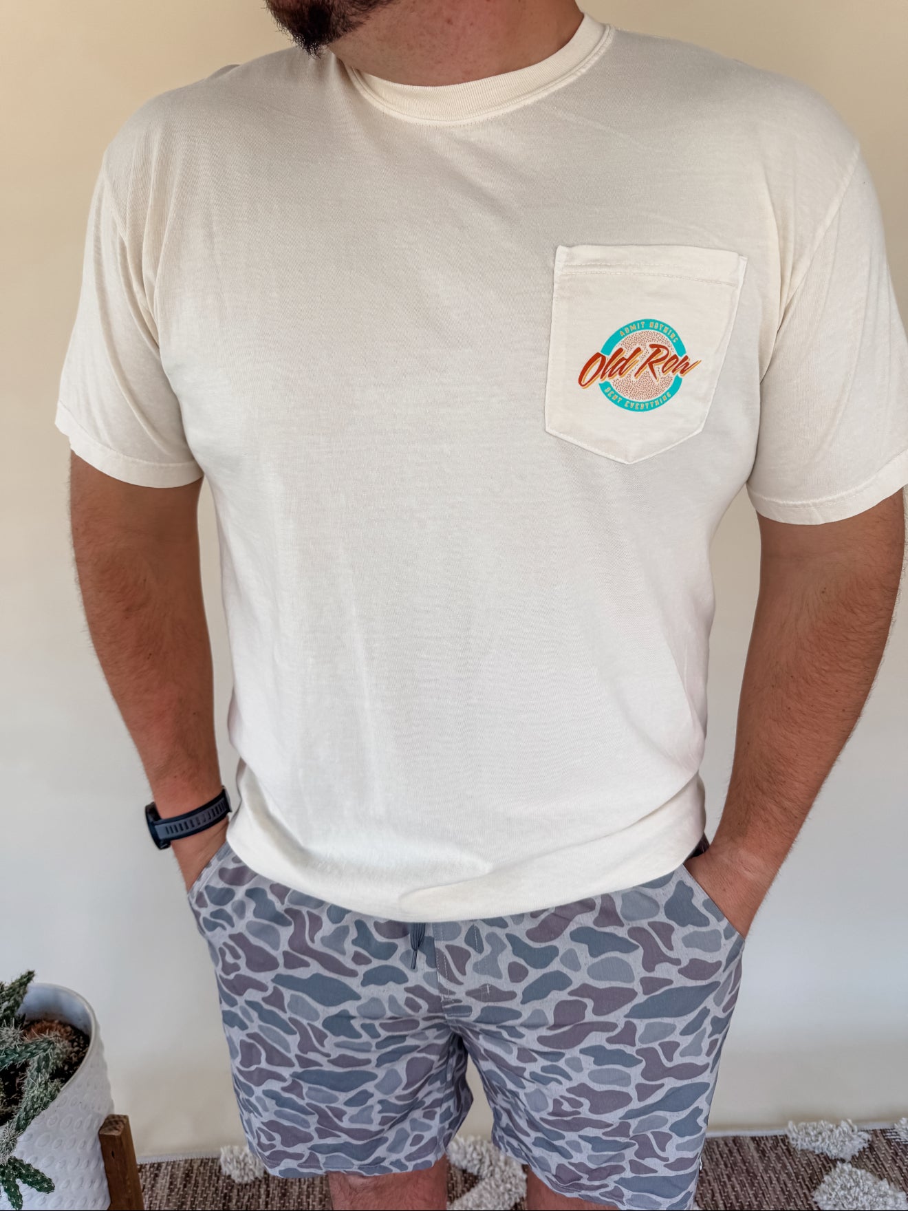 Old Row Circle Logo Pocket Tee