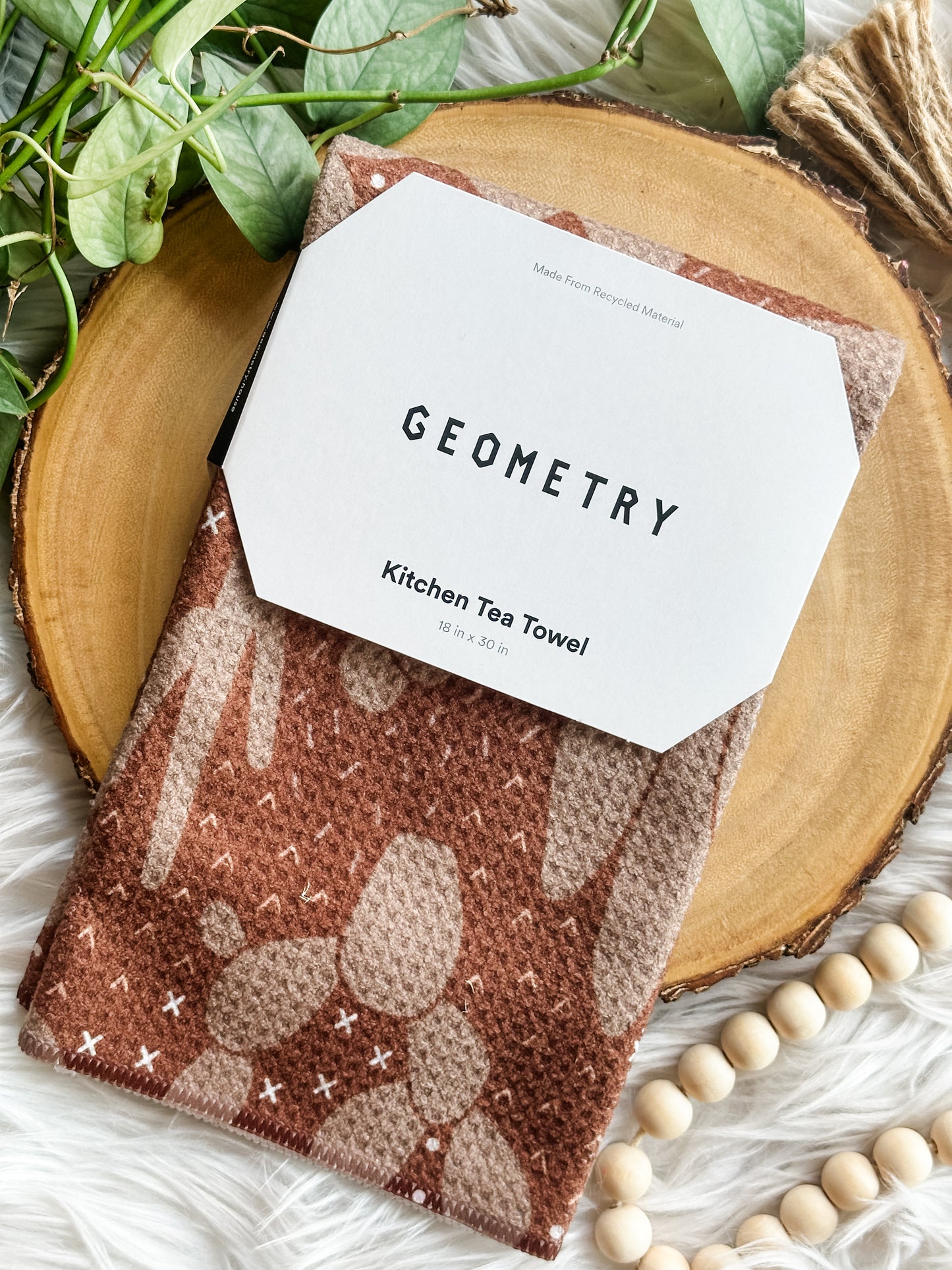 Geometry Tea Towel