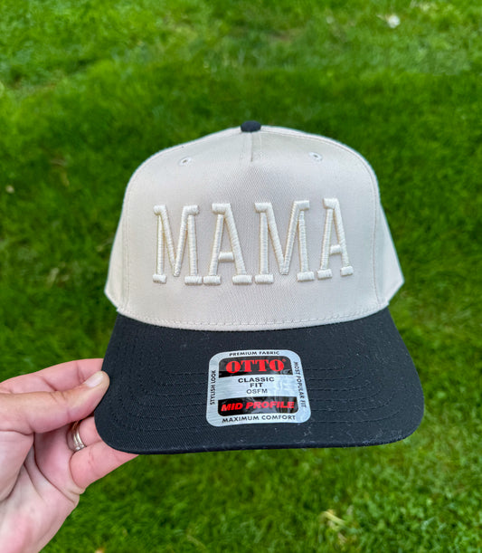 Mama Embroidered Trucker Hat