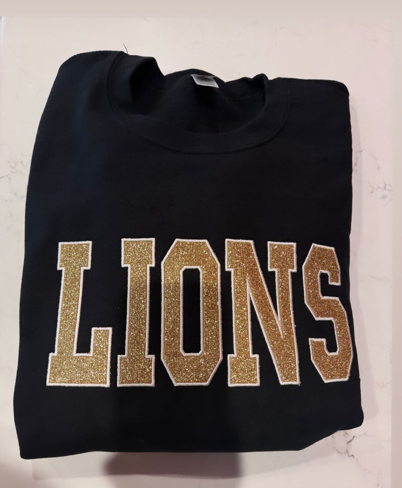 Glitter Appliqué Crewnecks