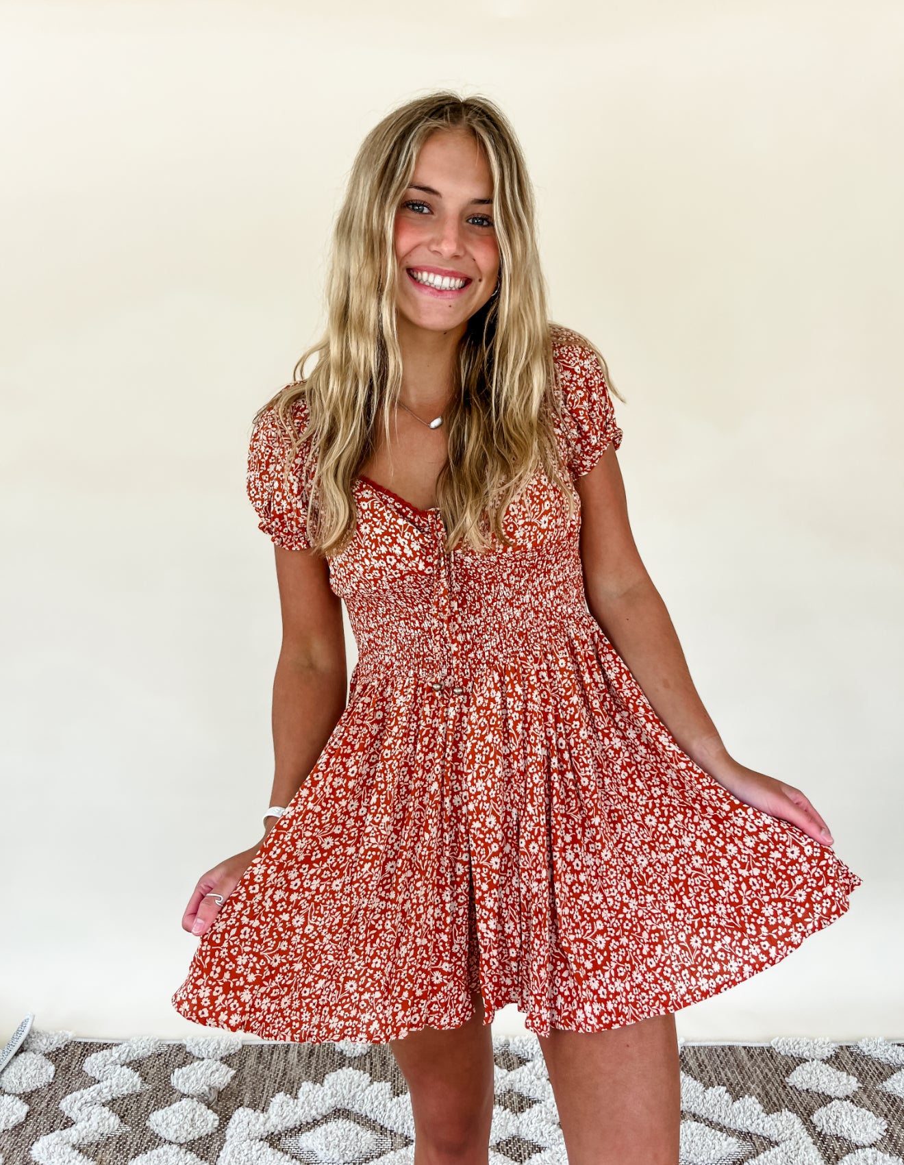 Lizzy Floral Romper