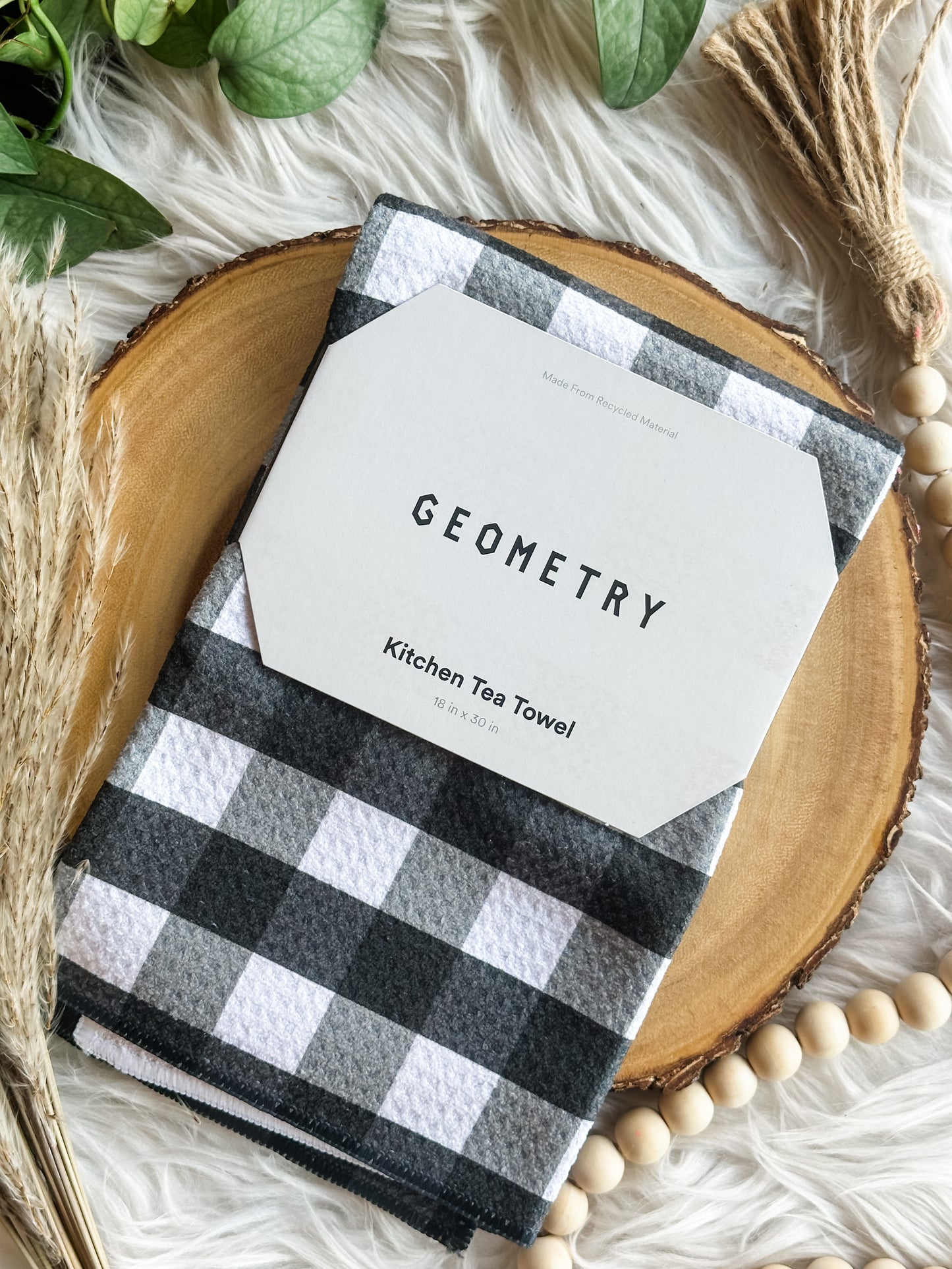 Geometry Tea Towel