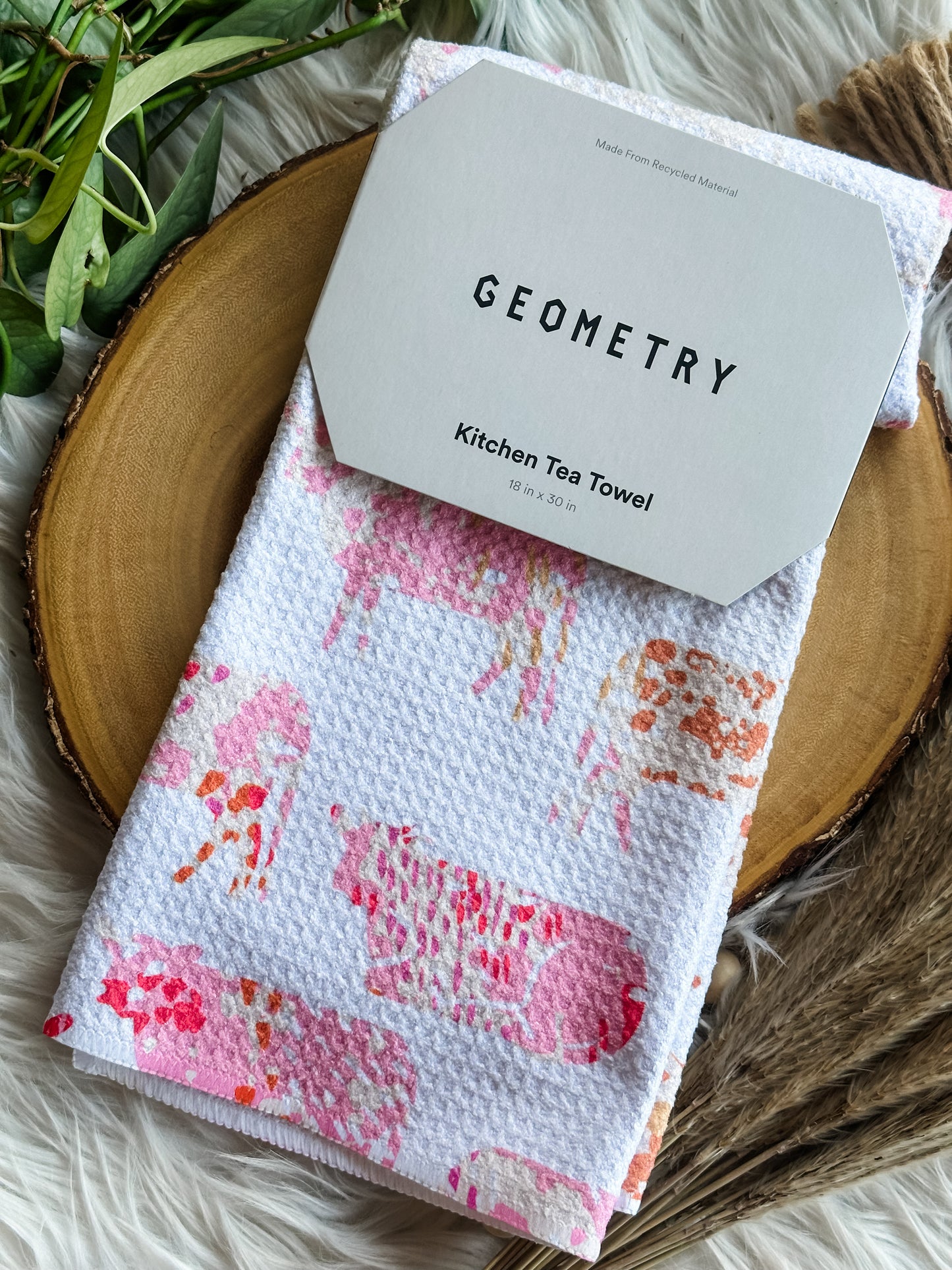 Geometry Tea Towel