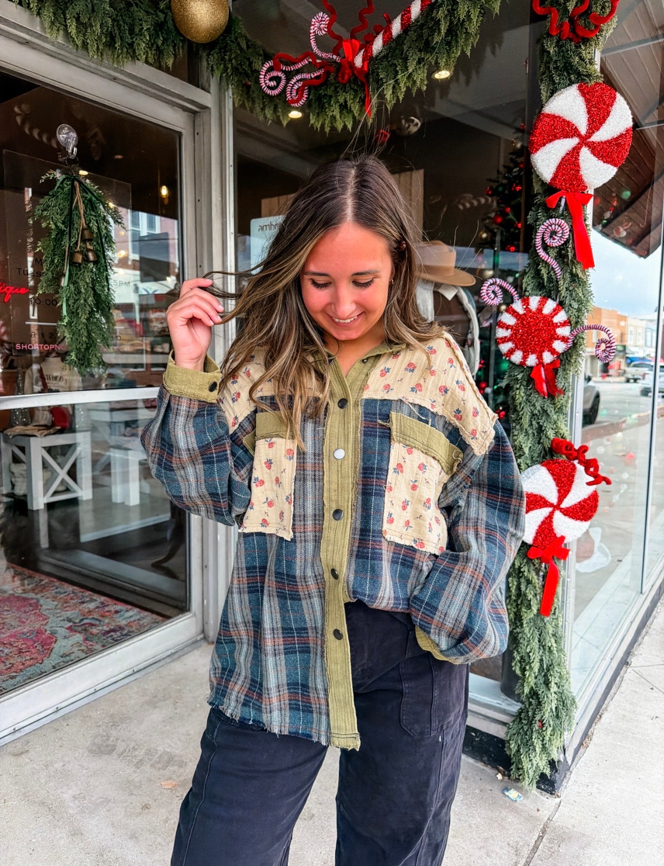 Forest Bloom Flannel