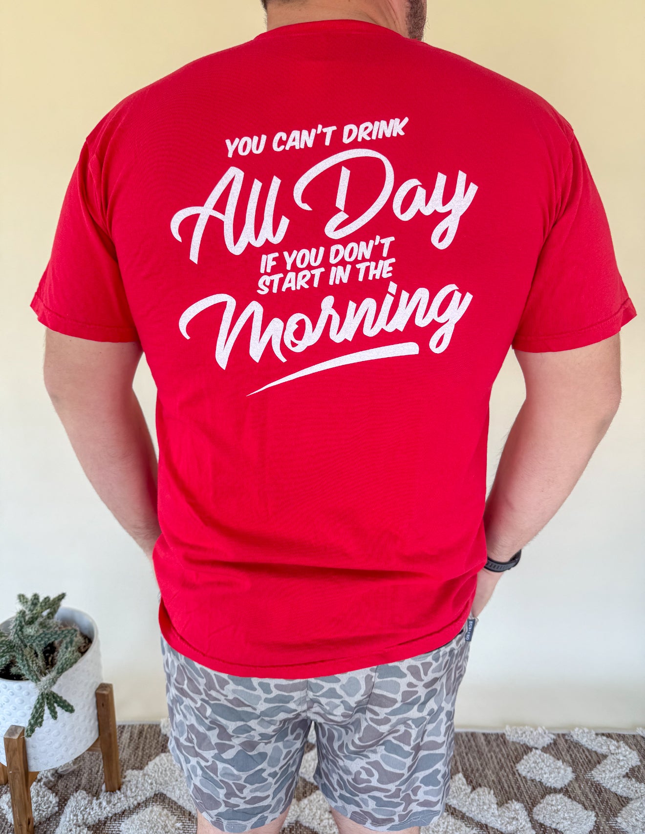Old Row Can’t Drink All Day Tee