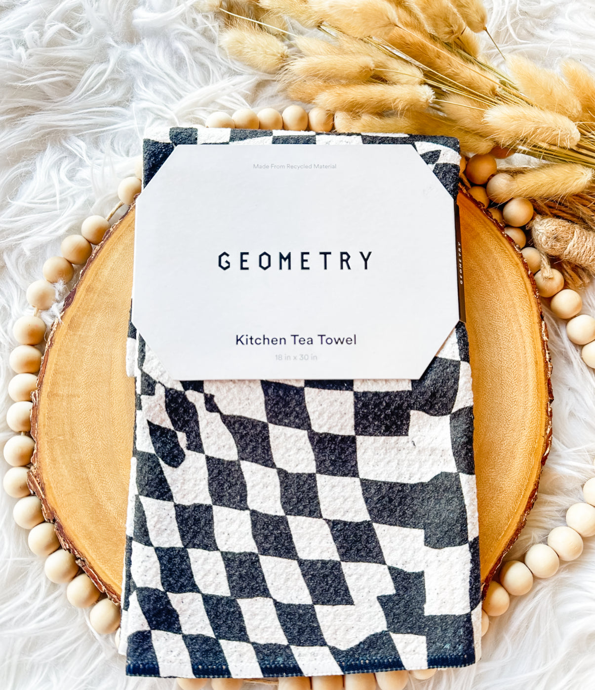 Geometry Tea Towel