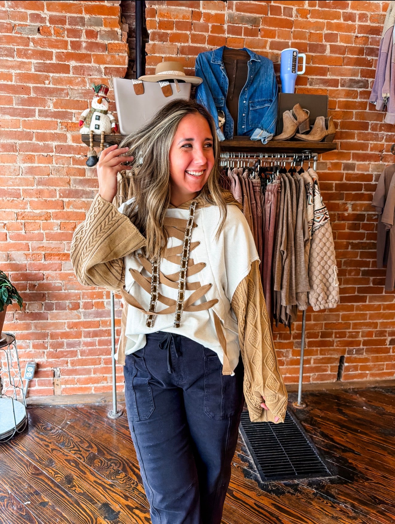 Threaded Harvest Knit Sweater