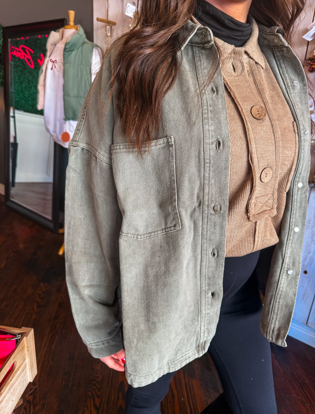 Vintage Age Shacket