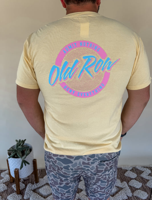 Old Row Circle Logo Pocket Tee
