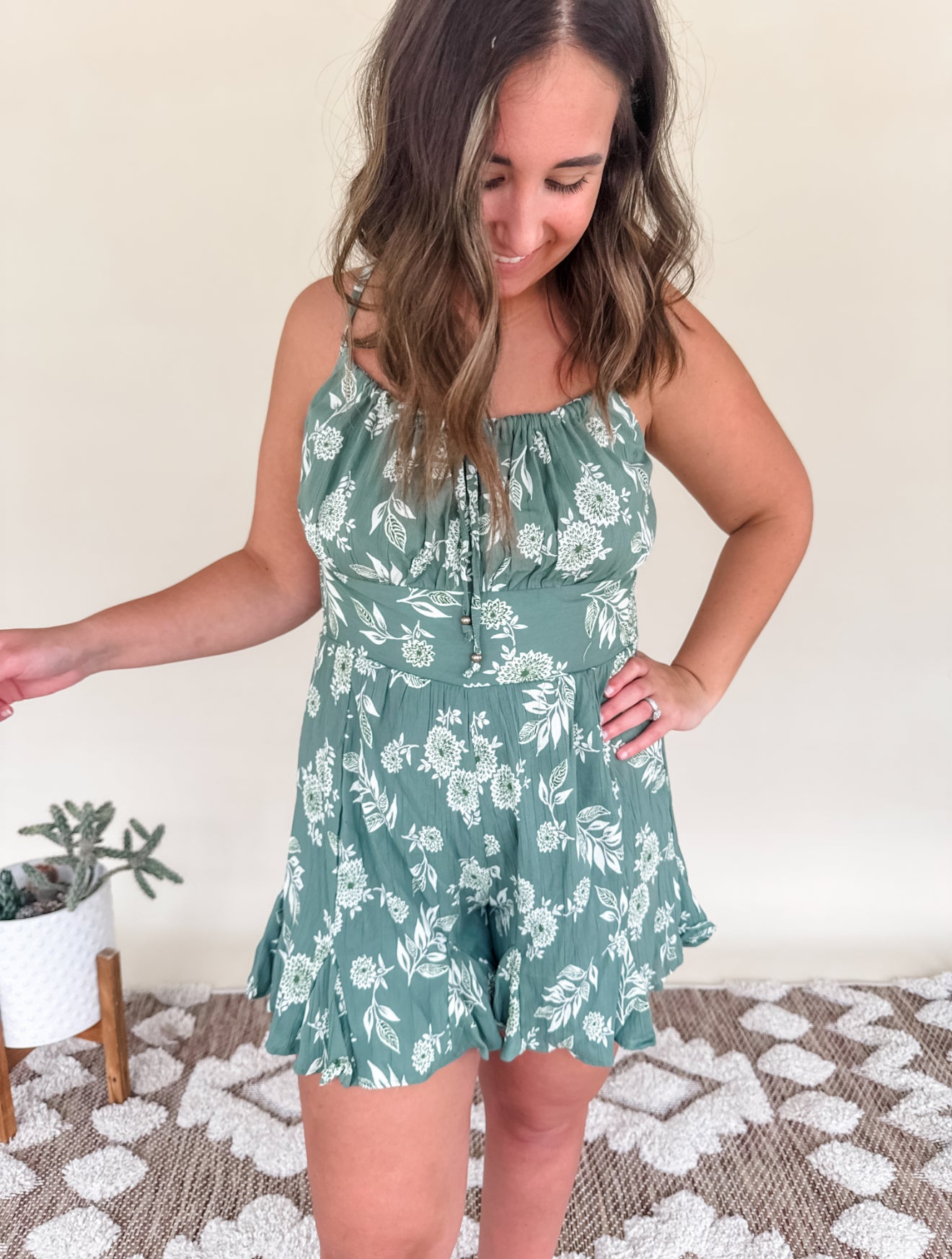 Zoie Floral Romper