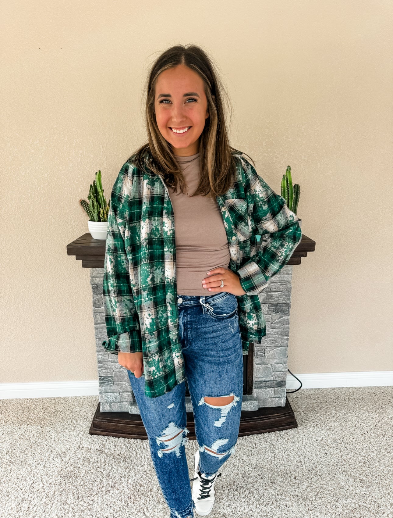 Lucky Checkered Flannel