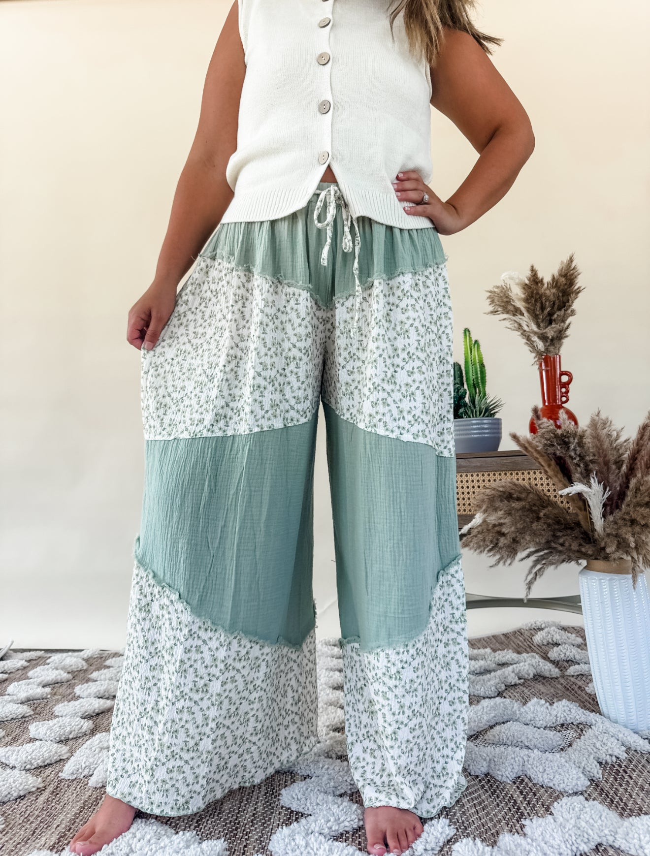 Pistachio Garden Pants