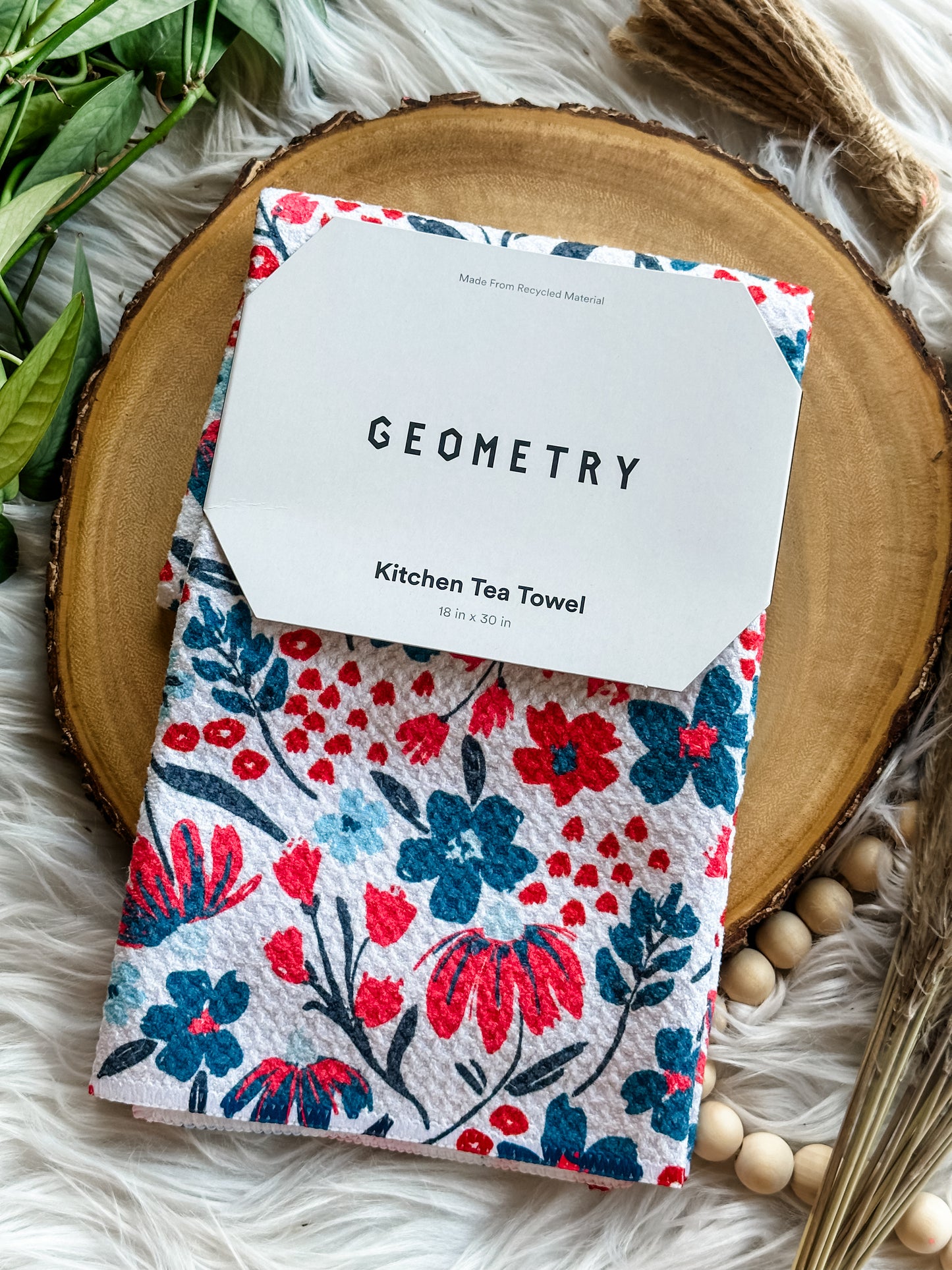 Geometry Tea Towel