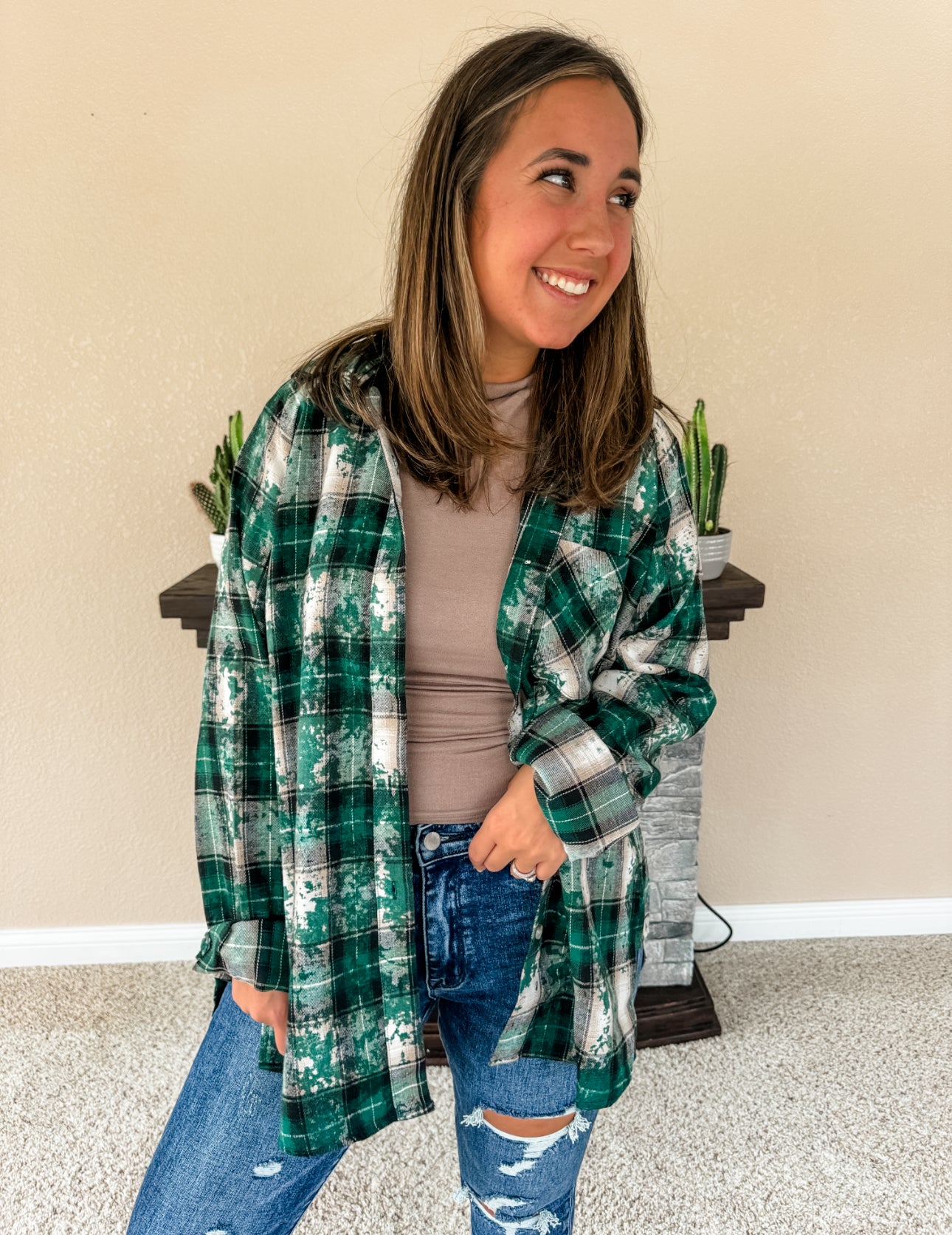 Lucky Checkered Flannel