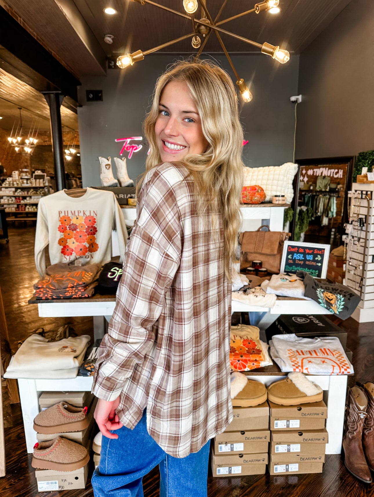 Leave You Wondering Flannel