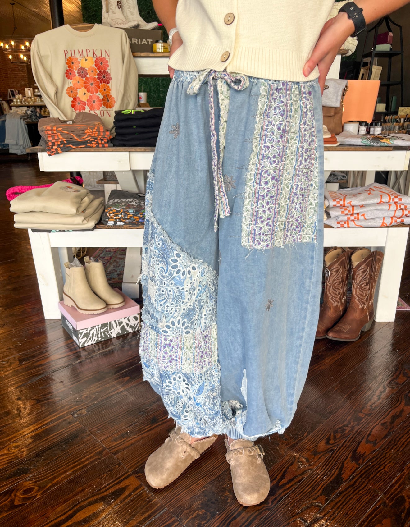 Boho Bloom Joggers