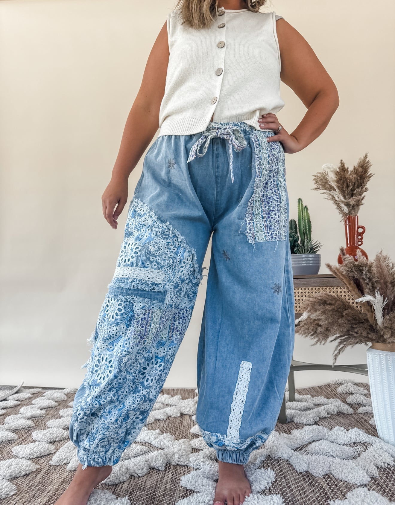 Boho Bloom Joggers