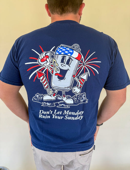 Old Row Don’t Let Monday Ruin Your Sunday Tee