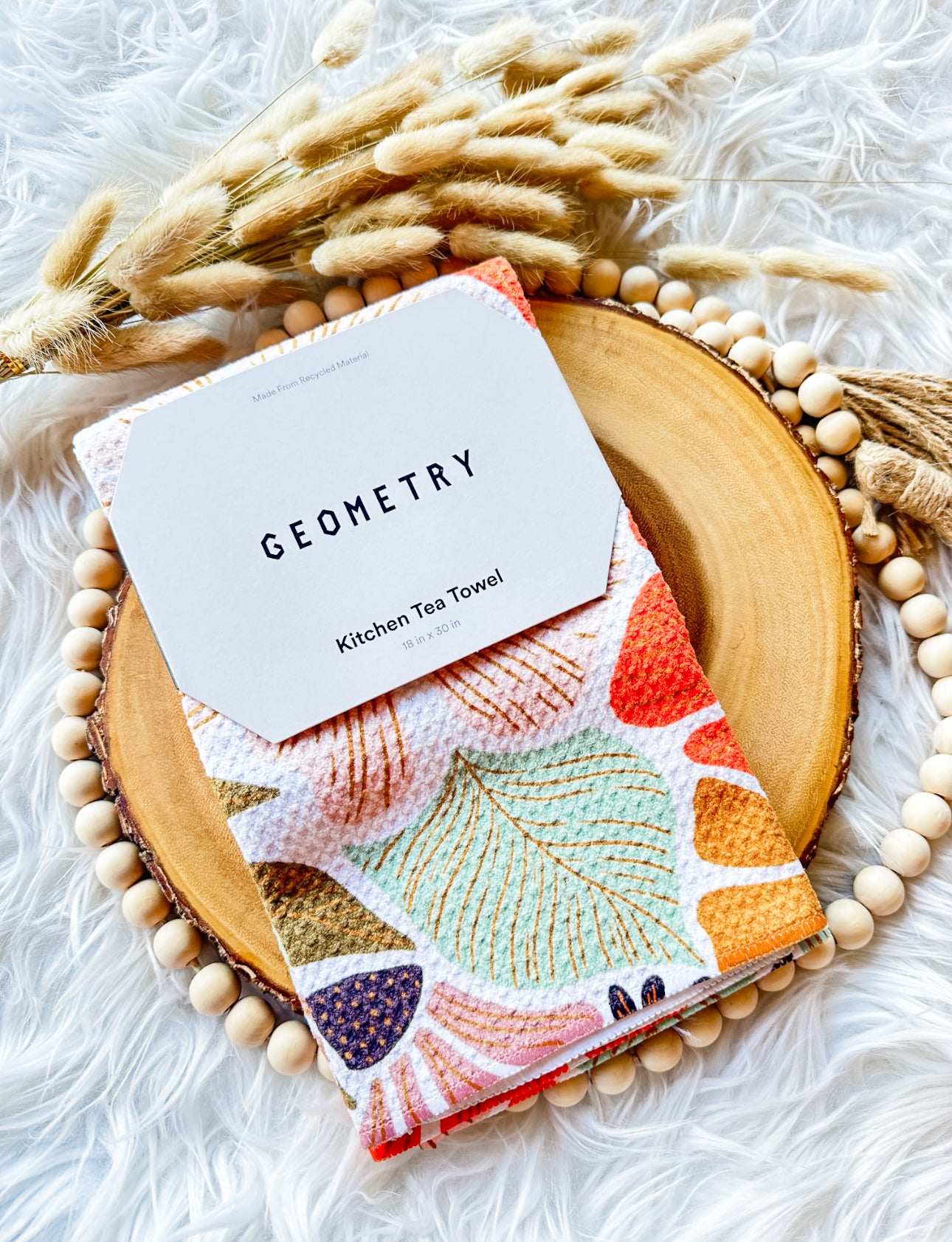 Geometry Tea Towel