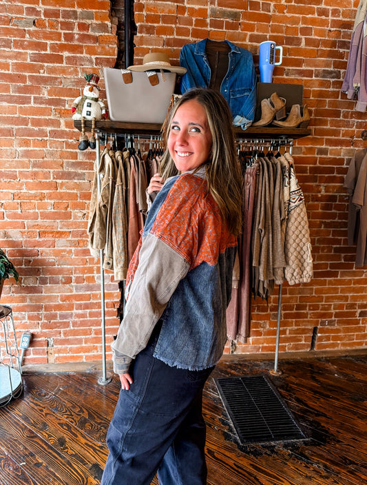 Washed Blue Trail Jacket