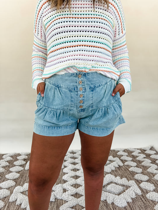 Skylar Denim Shorts