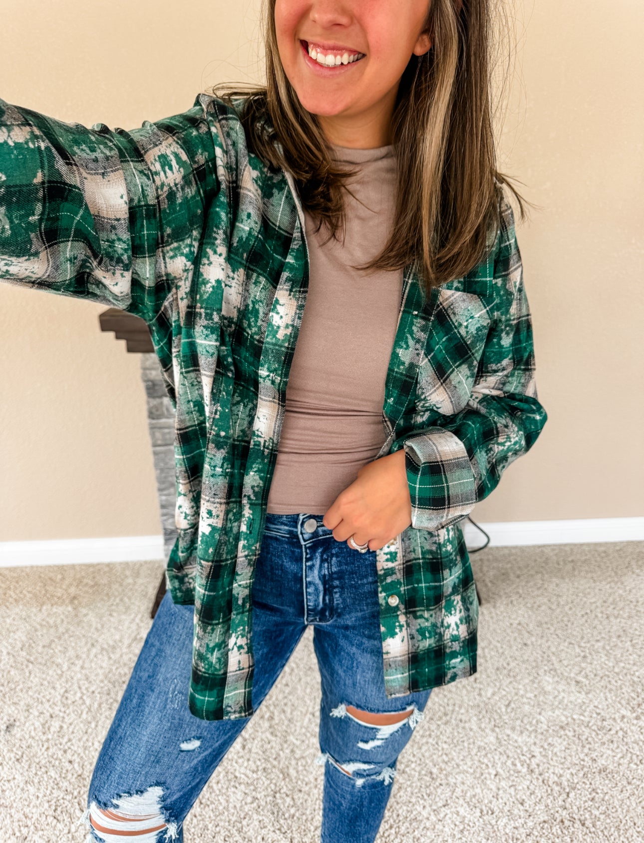 Lucky Checkered Flannel