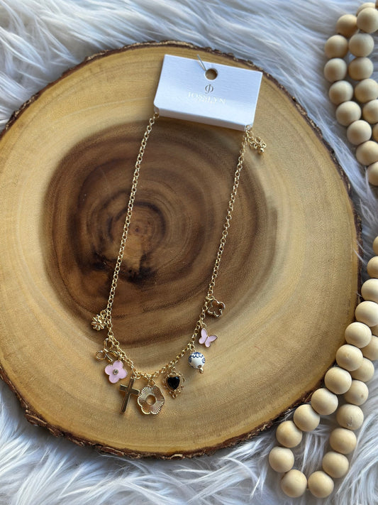 Enchanted Grace Charm Necklace