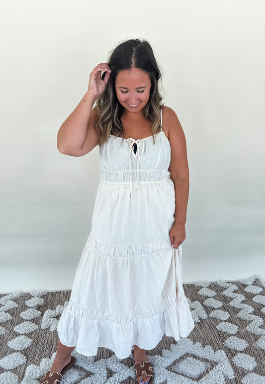 Winnie Tie Front Dress
