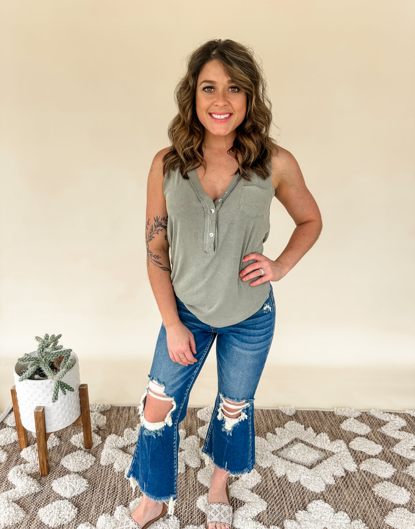 Jayla Sleeveless Top