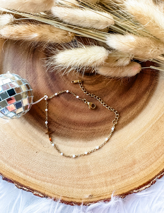 Infinite Cross Bracelet