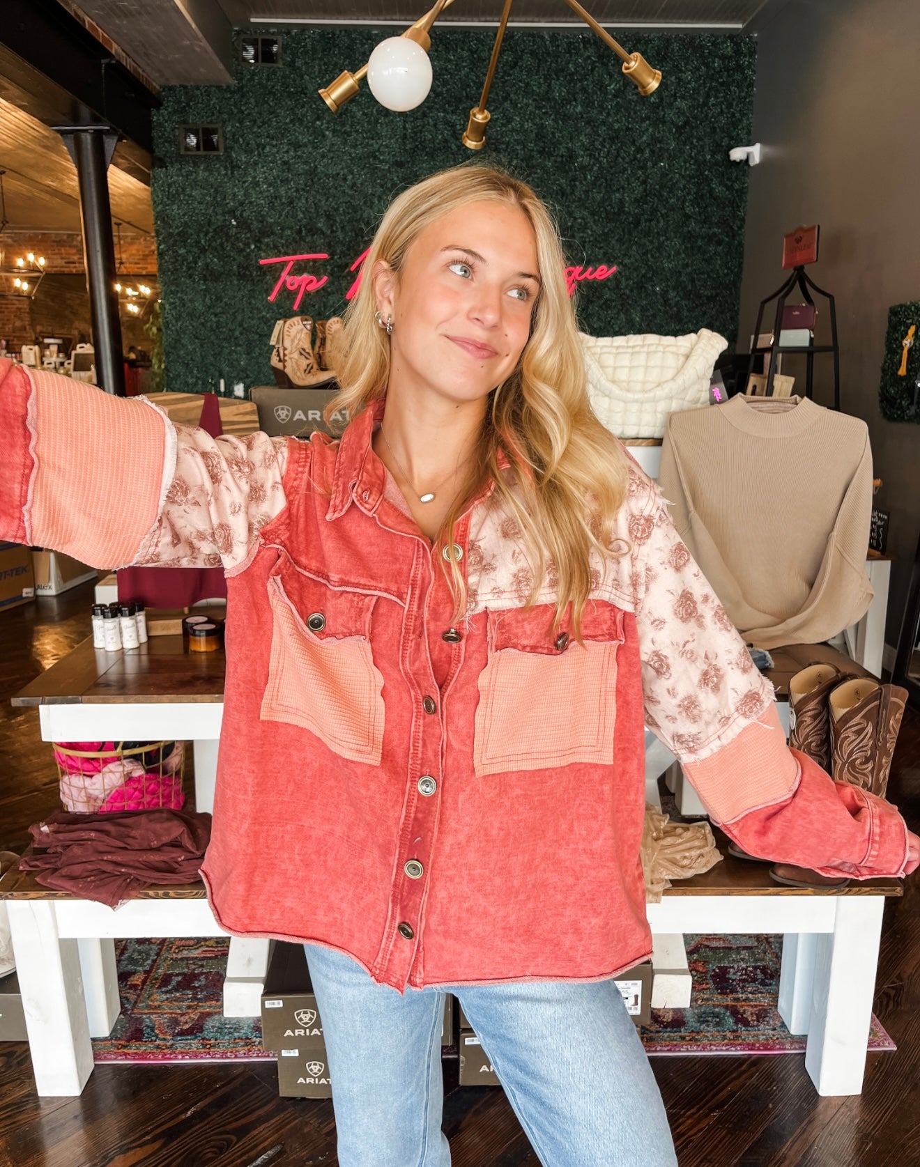 Wildflower Terry Jacket